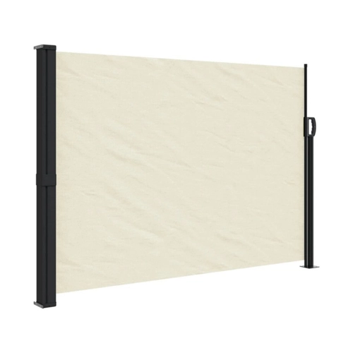 Bild von Furnicato Markise Seitenmarkise Ausziehbar Creme 140x600 cm