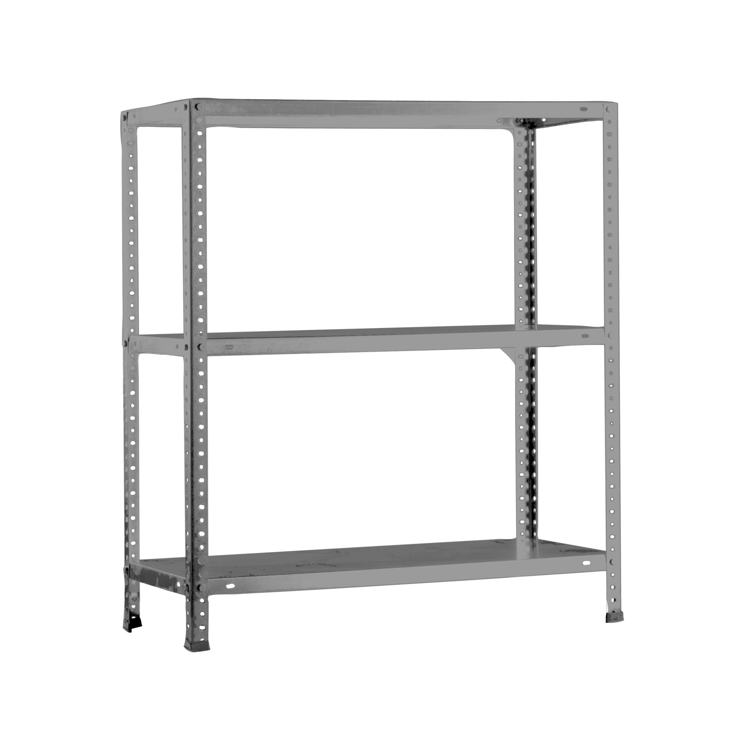 Bild von PROREGAL Schraubregal Panda Mini HxBxT 90 x 90 x 30 cm Fachlast 100 kg Grau