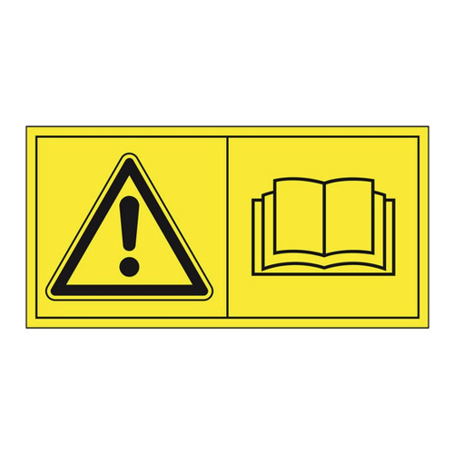 Bild von König Werbeanlagen Hinweisschild Achtung!