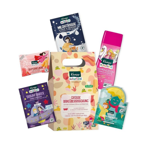 Bild von Kneipp Badezusatz Naturkind Große Badeüberraschung (Edition Superhelden & Seeprinzessin)