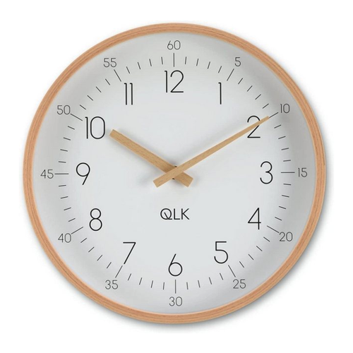 Bild von Moderne COFI 1453 Wanduhr Slight mit Holzrahmen