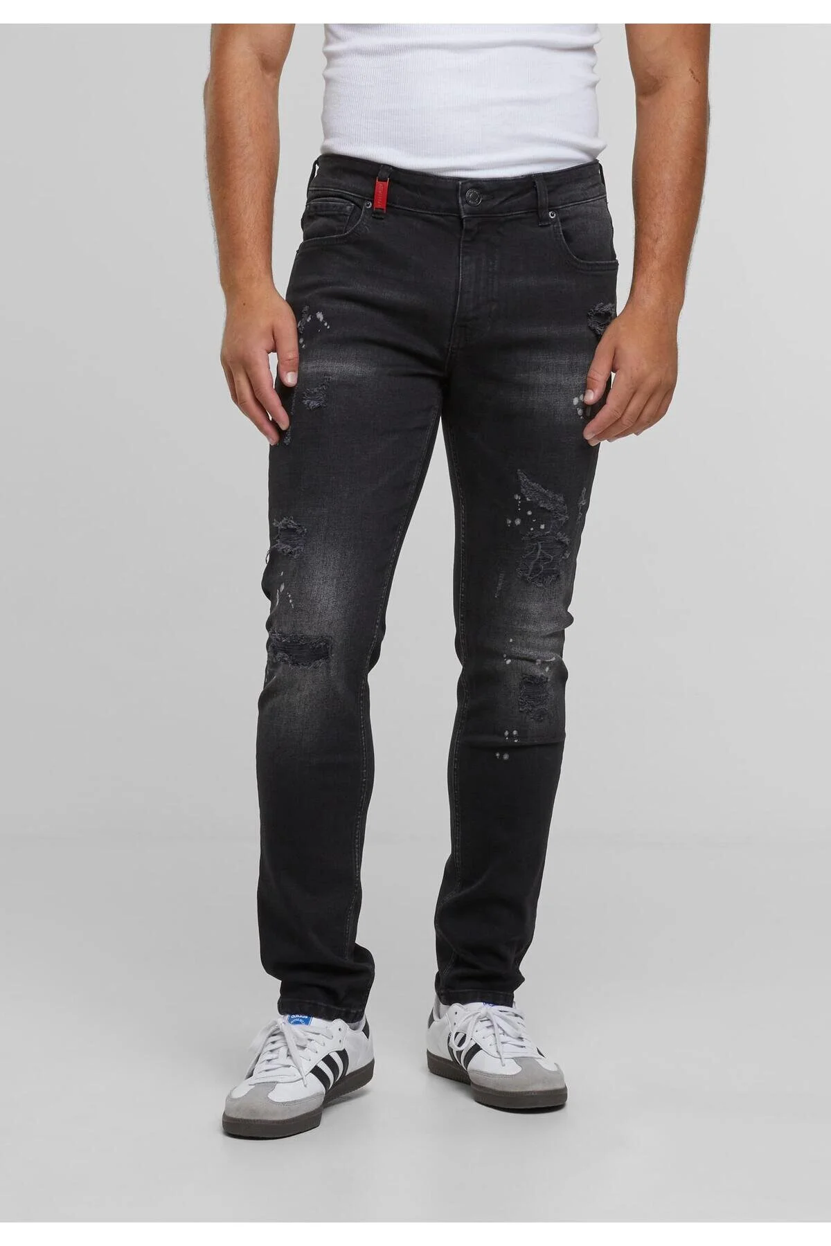 Bild von 2Y STUDIOS 2y Emilio Ripped Slim Fit Jeans für Herren - 33