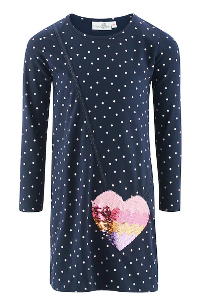 Bild von happy girls Jerseykleid, mit Pailletten Applikation
