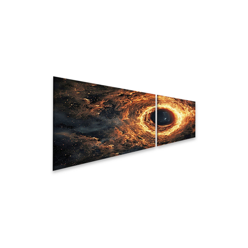 Bild von Einzigartiges Wandbild auf Canvas von islandburner