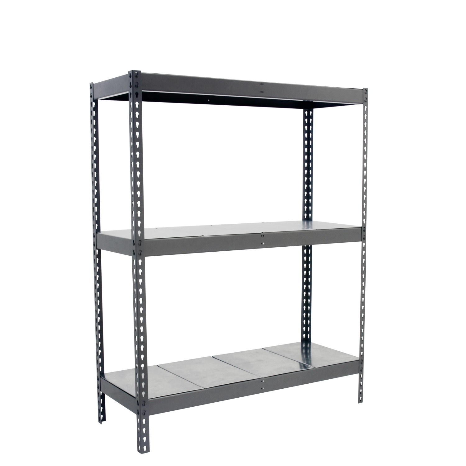 Bild von PROREGAL Schwerlastregal Metal Beast Three HxBxT 150 x 120 x 45 cm 3 Ebenen Fachlast 600 kg Grau
