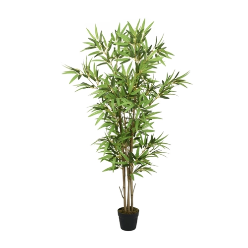 Bild von Furnicato Bambusbaum Künstlich 828 Blätter 150 cm Grün