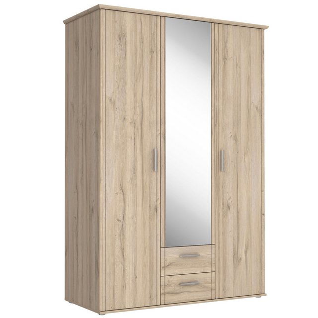 Bild von expendio Kleiderschrank Glenn 2 Bianco Eiche Nb.