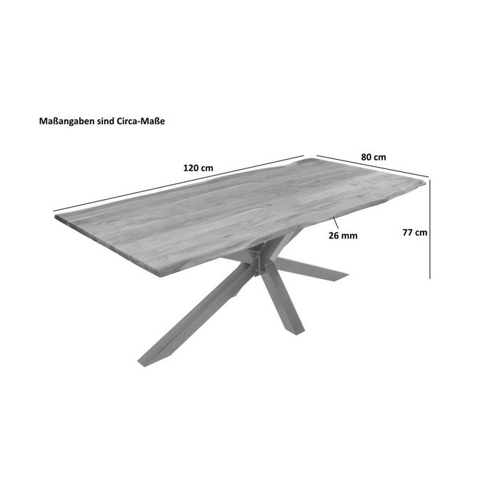 Bild von SAM® Baumkantentisch Nimero – Eleganz aus Akazienholz