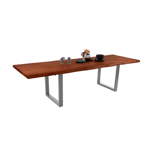 Bild von Loreno® Baumkantentisch Cali mit Ansteckplatten