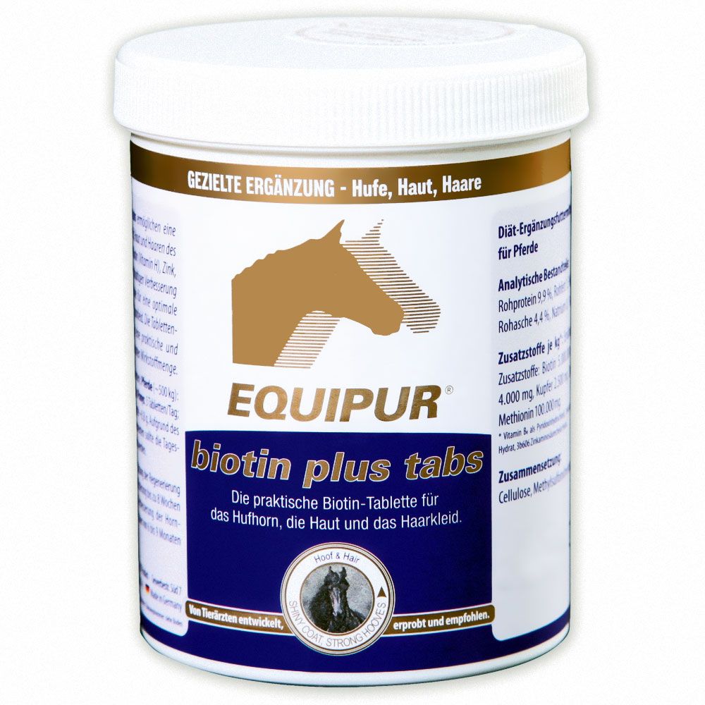 Bild von VETRIPHARM Equipur Biotin plus tabs