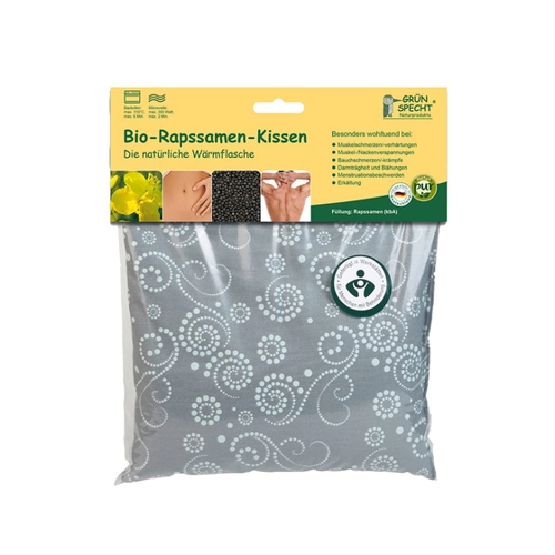 Bild von GRÜNSPECHT Bio-Rapssamen-Kissen 22x24 cm: Perfekte Wärme für jedes Bedürfnis
