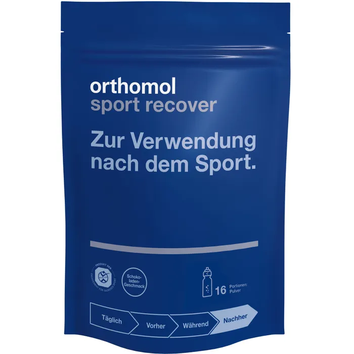 Bild von Orthomol Sport Recover 800g Pulver 16 Portionen Schoko - Proteinpulver