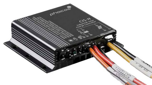 Bild von Phocos CIS-N-10 Laderegler PWM 12 V, 24V 10A