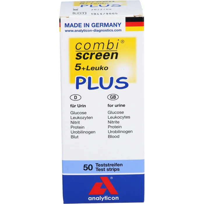 Bild von Combiscreen 5+leuko Plus Teststreifen - Teststreifen