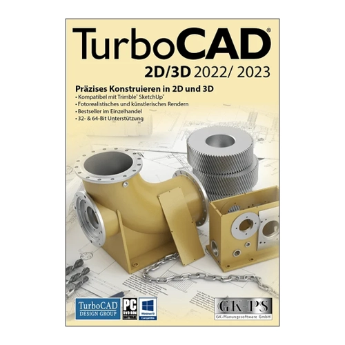 Bild von TurboCAD 2D/3D 2022/2023