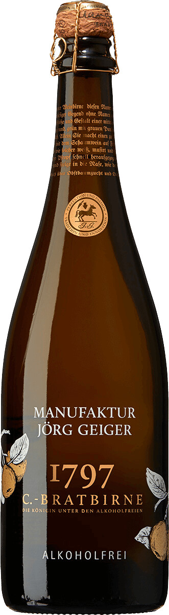 Bild von Jörg Geiger Birnenschaumwein Bratbirne alkoholfrei 0,75l