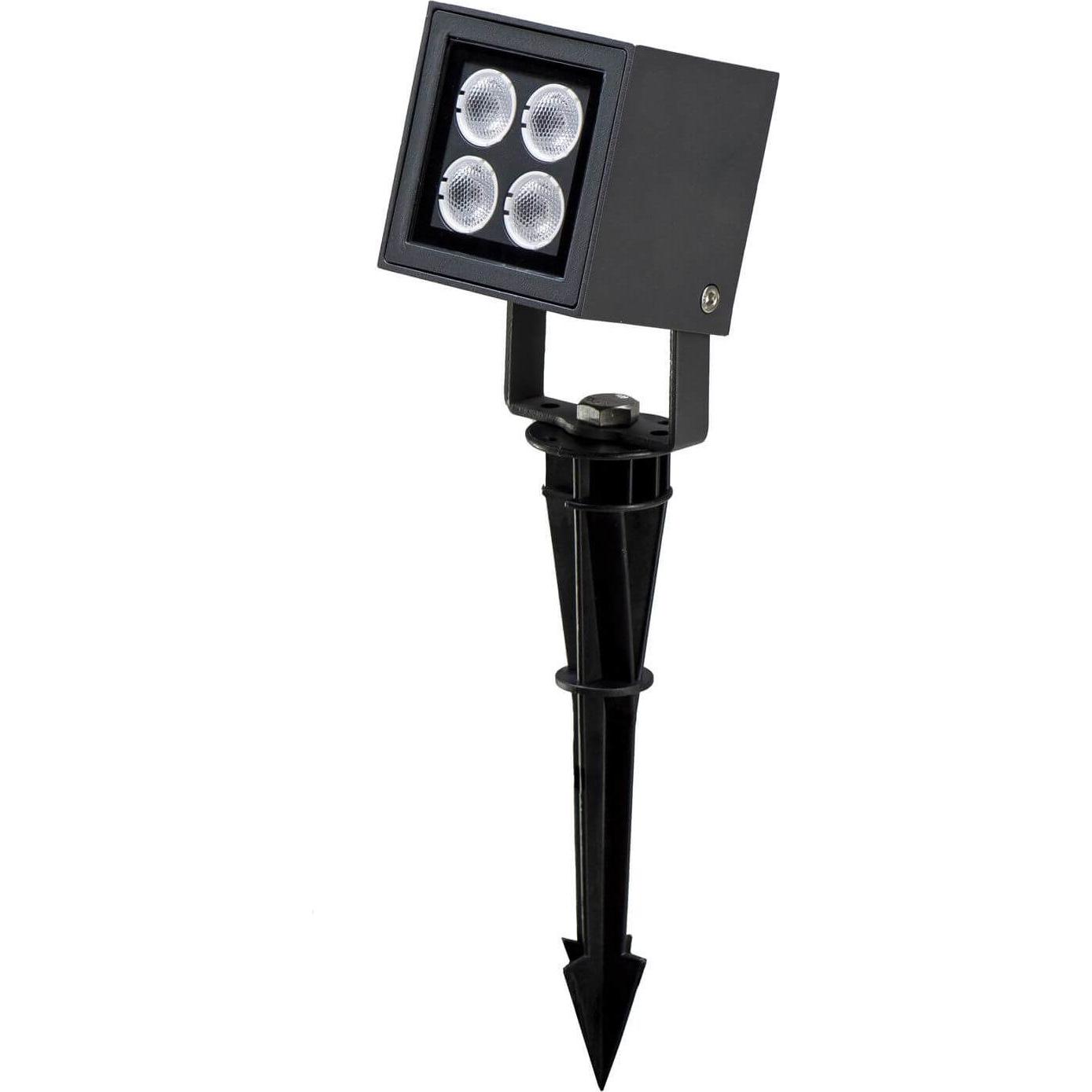Bild von CMD, Gartenbeleuchtung, IP65 9045LEDGartenstrahler anthrazit (460 lm, IP65)