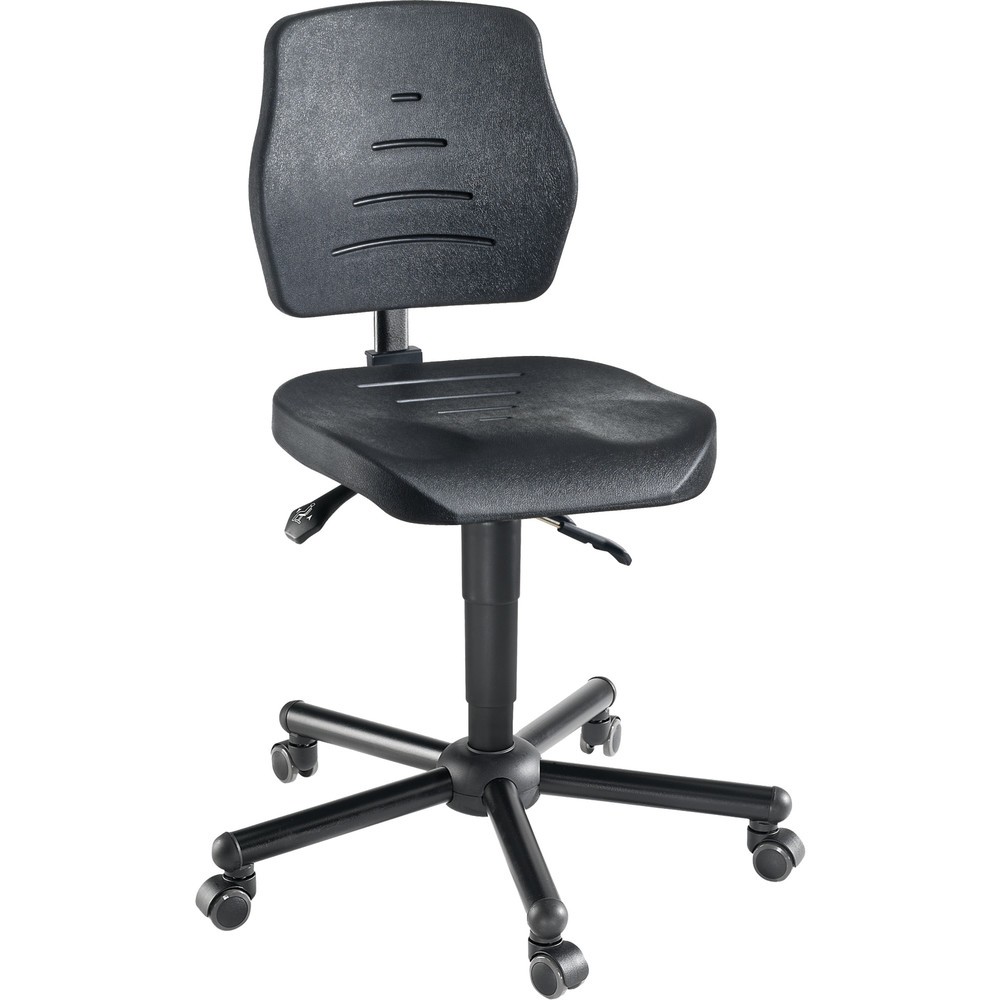 Bild von meychair Arbeitsdrehstuhl Workster Komplex XXL, Sitzhöhe 510-630 mm, Tragkraft 250 kg, Rollen