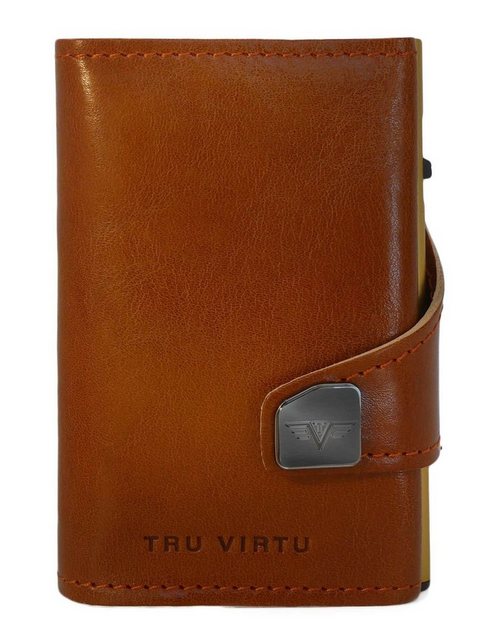 Bild von Tru Virtu Click & Slide Wallet *Special Edition* Florence Cognac/Gold