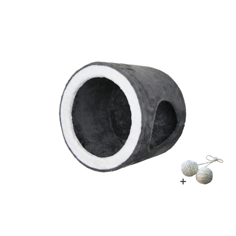 Bild von Rohrschneider ® Wandhöhle , mit Gratis-Spielball, grau