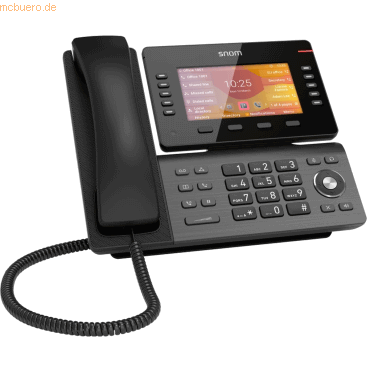 Bild von Snom D865 - IP-Telefon - Grau - Linux - 50000 Eintragungen - TFT - 12,7 cm (5 ) (00004536)