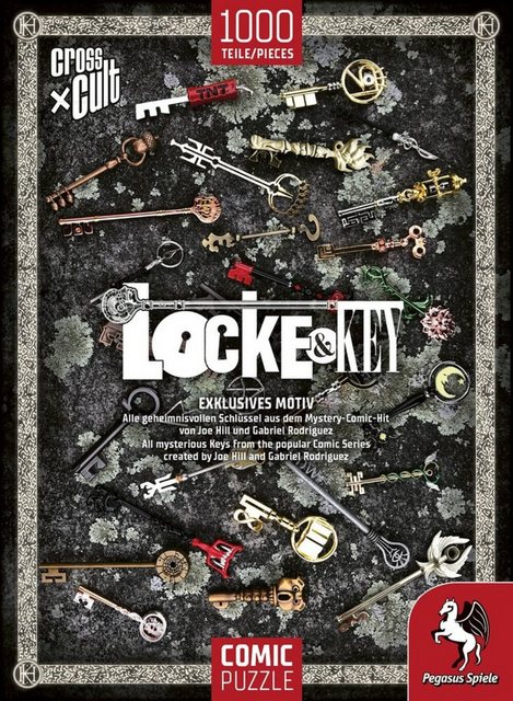 Bild von Pegasus Spiele 76008G - Puzzle: Locke & Key (Die Schlüssel zum Königreich), 1.000 Teile
