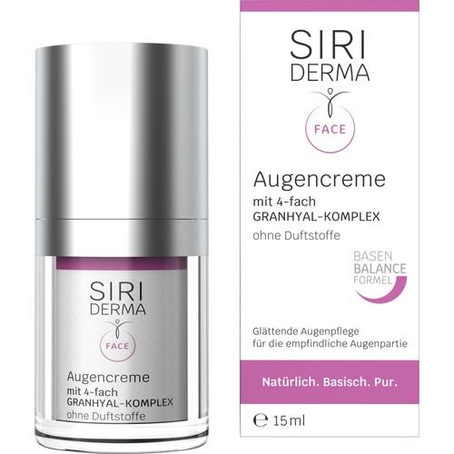 Bild von Siriderma, Augenpflege, Augenfältchencreme ohne Duftstoffe (15 ml)