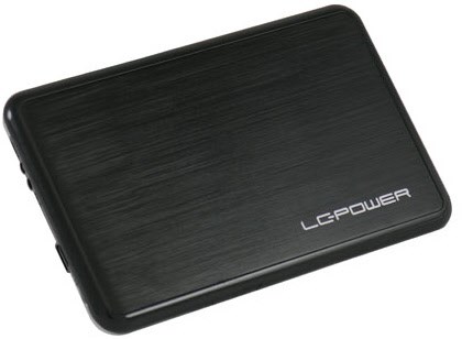 Bild von LC-Power LC-PRO-25BUB 2.5" (6,35cm) USB 2.0 schwarz/silber