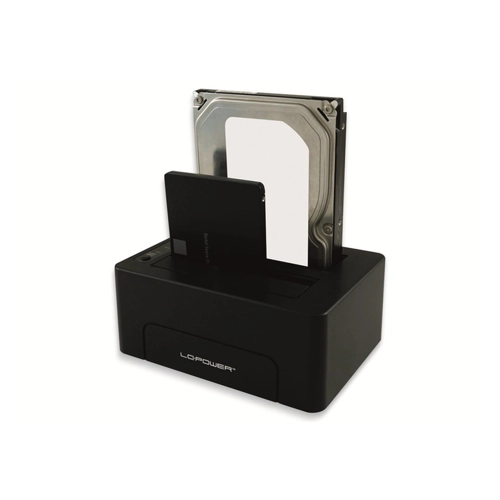 Bild von LC POWER Festplatten-Dockingstation LC-DOCK-C, USB 3.1 Typ-C, Dual-Bay