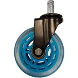Bild von LC-Power LC-CASTERS-7LB-SPEED Büro- & Computerstuhl-Teil Blau Kunststoff - Gummi Lenkrolle (LC-CASTERS-7LB-SPEED)