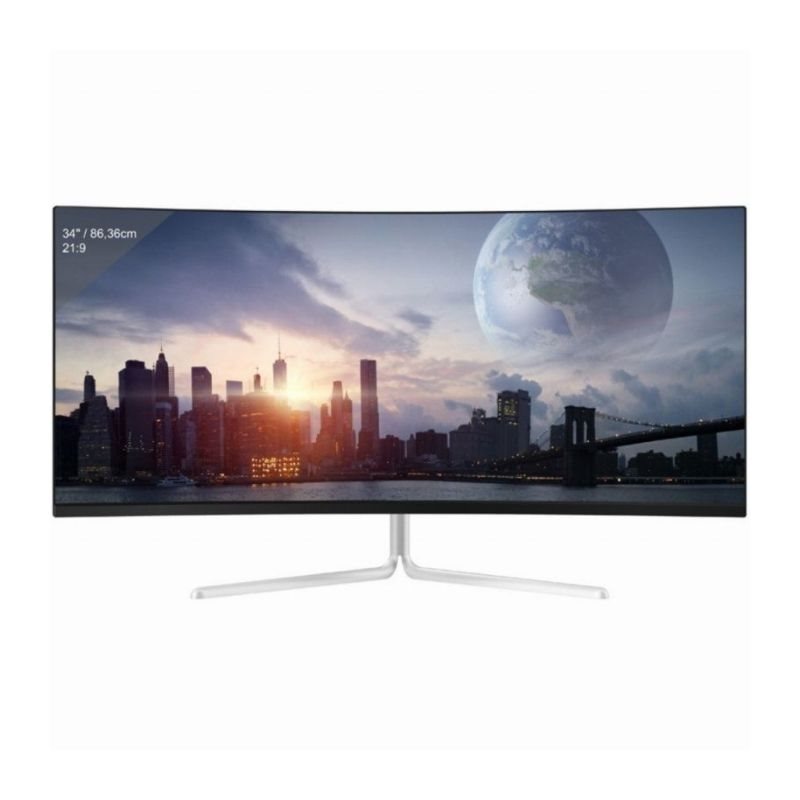 Bild von LC-Power LC-M34-UWQHD-100-C-V2 UltraWide QHD Gaming-Monitor 86,4 cm (34")