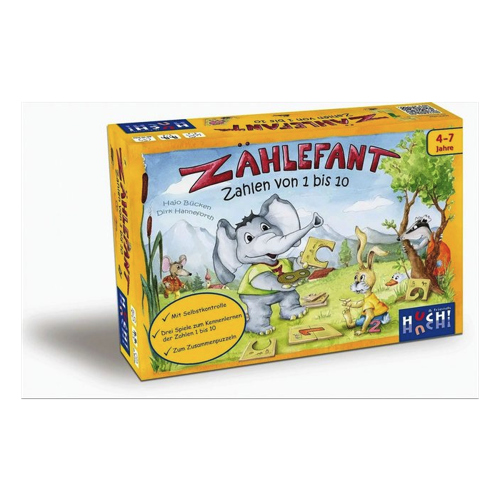 Bild von Spiel Huch Verlag - Zählefant - Zahlen von 1 bis 10