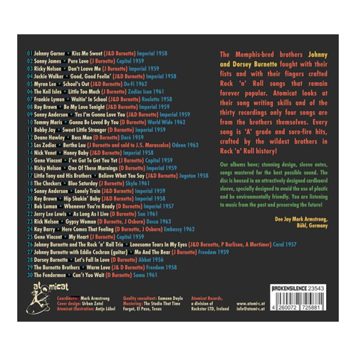 Bild von The Johnny And Dorsey Burnette Song Book