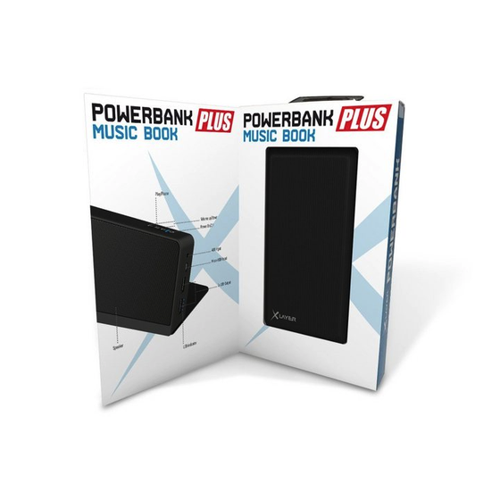 Bild von PLUS Music Book 5000mAh schwarz Powerbank