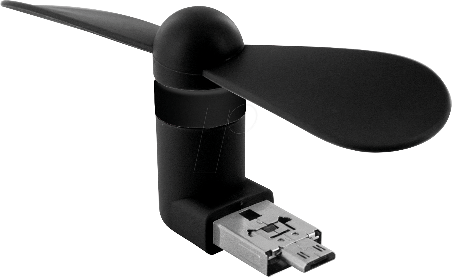 Bild von XLAYER Mini USB-Ventilator Ventilator XLayer Colour Line Mini Fan 2-in-1 Micro USB & USB