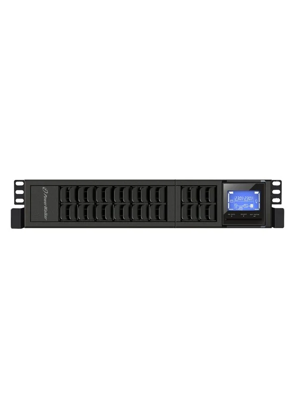 Bild von Powerwalker VFI 2000 CRM LCD 2000VA / 1600W Online USV Tower/Rack Doppelwandler SNMP Slot (2000 VA, 1600 W, Online-Doppelwandler USV), USV