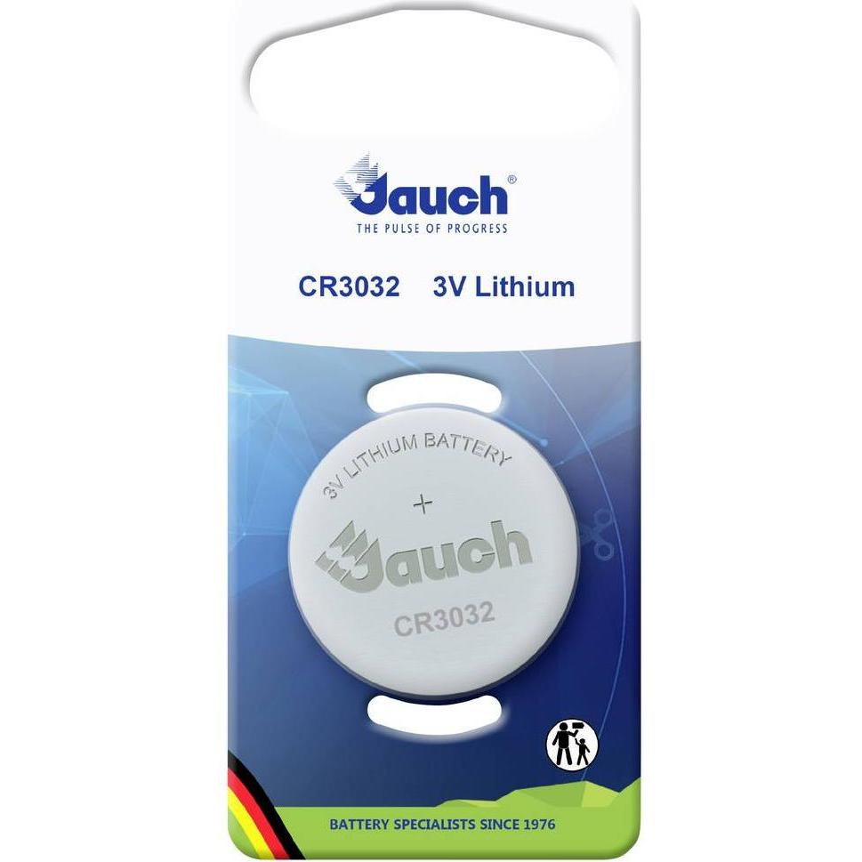 Bild von Jauch Lithium-Knopzelle (1 Stk., CR3032, 600 mAh), Batterien + Akkus