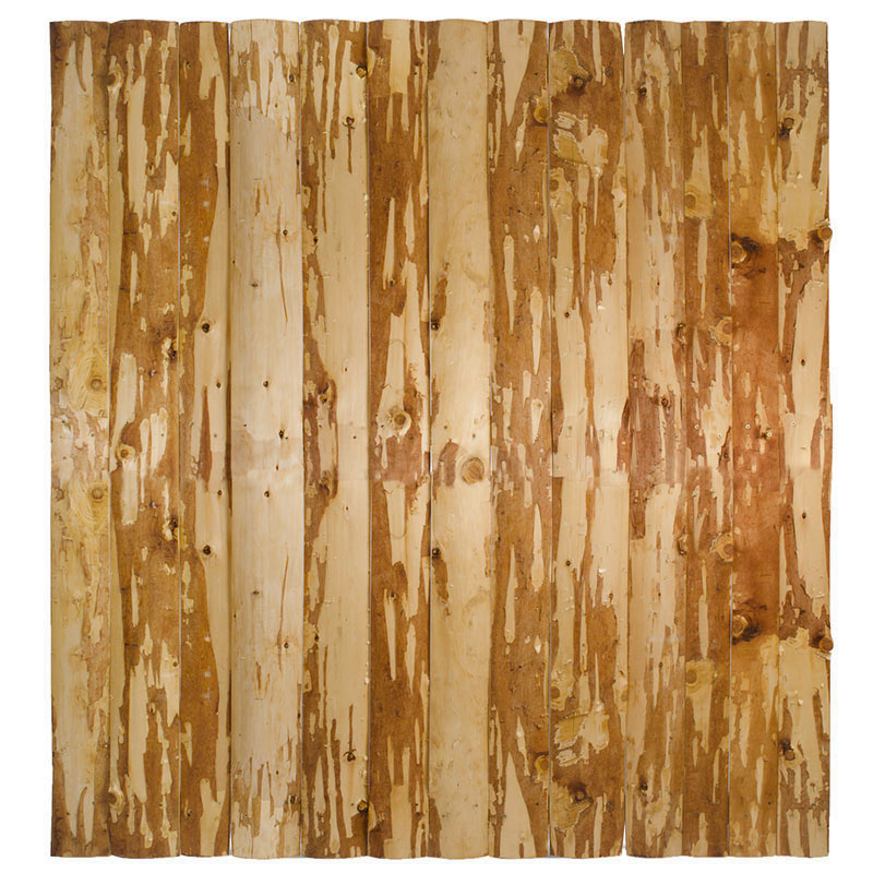 Bild von Gartenzaun WALDEN, Bohlenzaun 150 x 67 cm