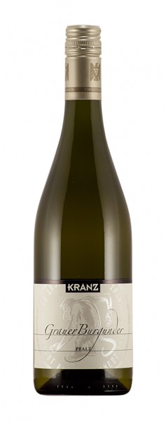 Bild von Kranz Grauburgunder Qualitaetswein Trocken 2022 0.75 L Flasche