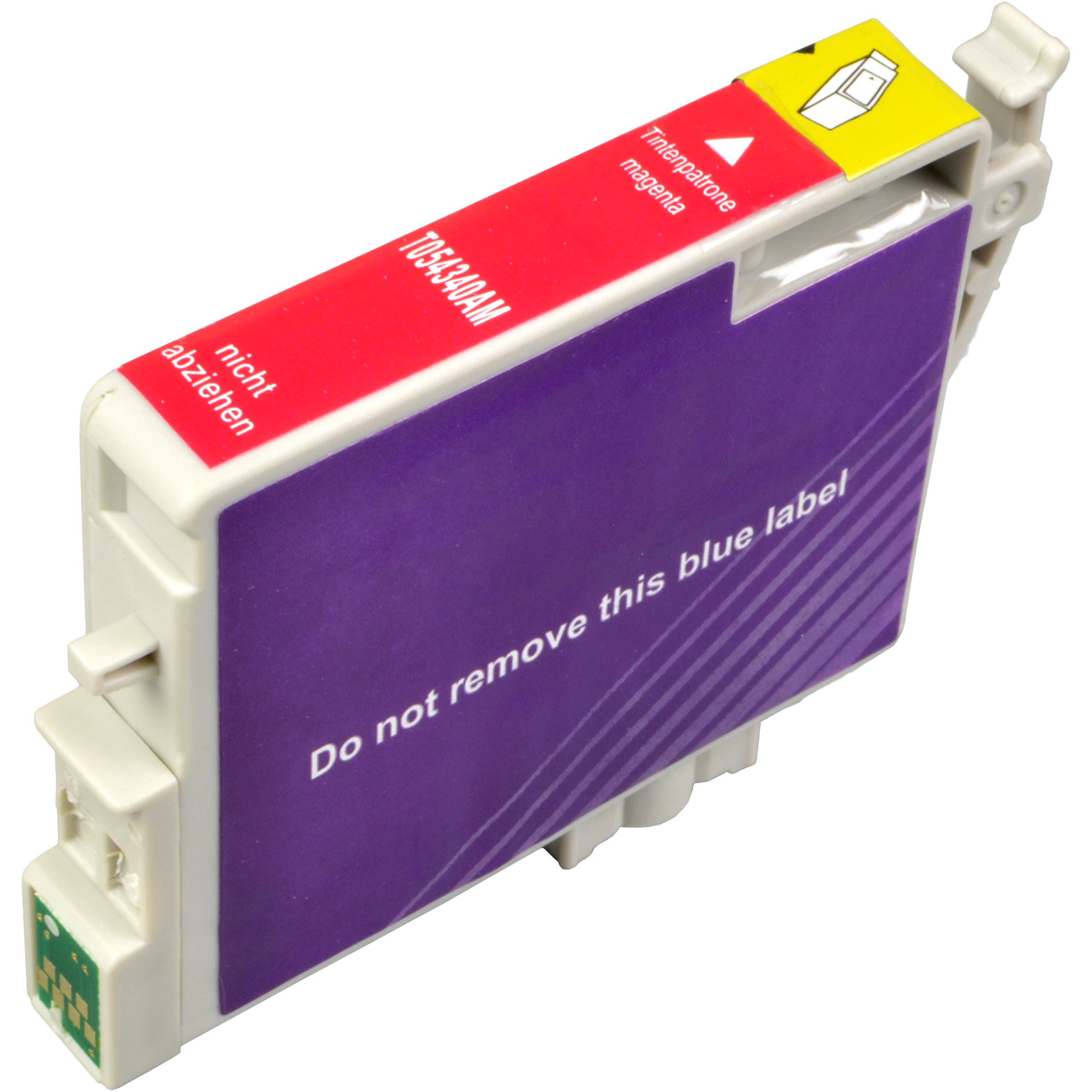Bild von Ampertec Tinte ersetzt Epson C13T05434010 magenta (M), Druckerpatrone