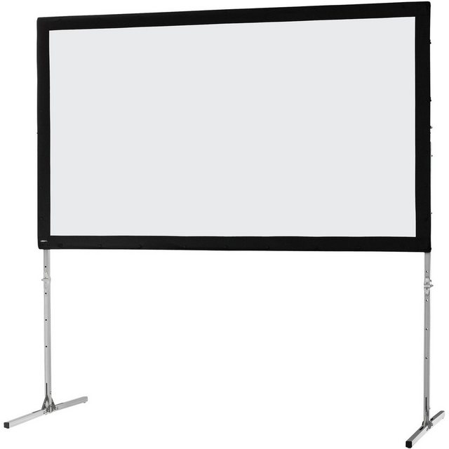Bild von celexon Mobil Expert Frontprojektion Falt-Rahmen-Leinwand 140" | 305x172 cm 16:9 | transportable 4K, Full-HD Projektionsfläche mit Standgerüst für Ihren Outdoor- & Heimkino-Beamer | inkl. Roll-Koffer