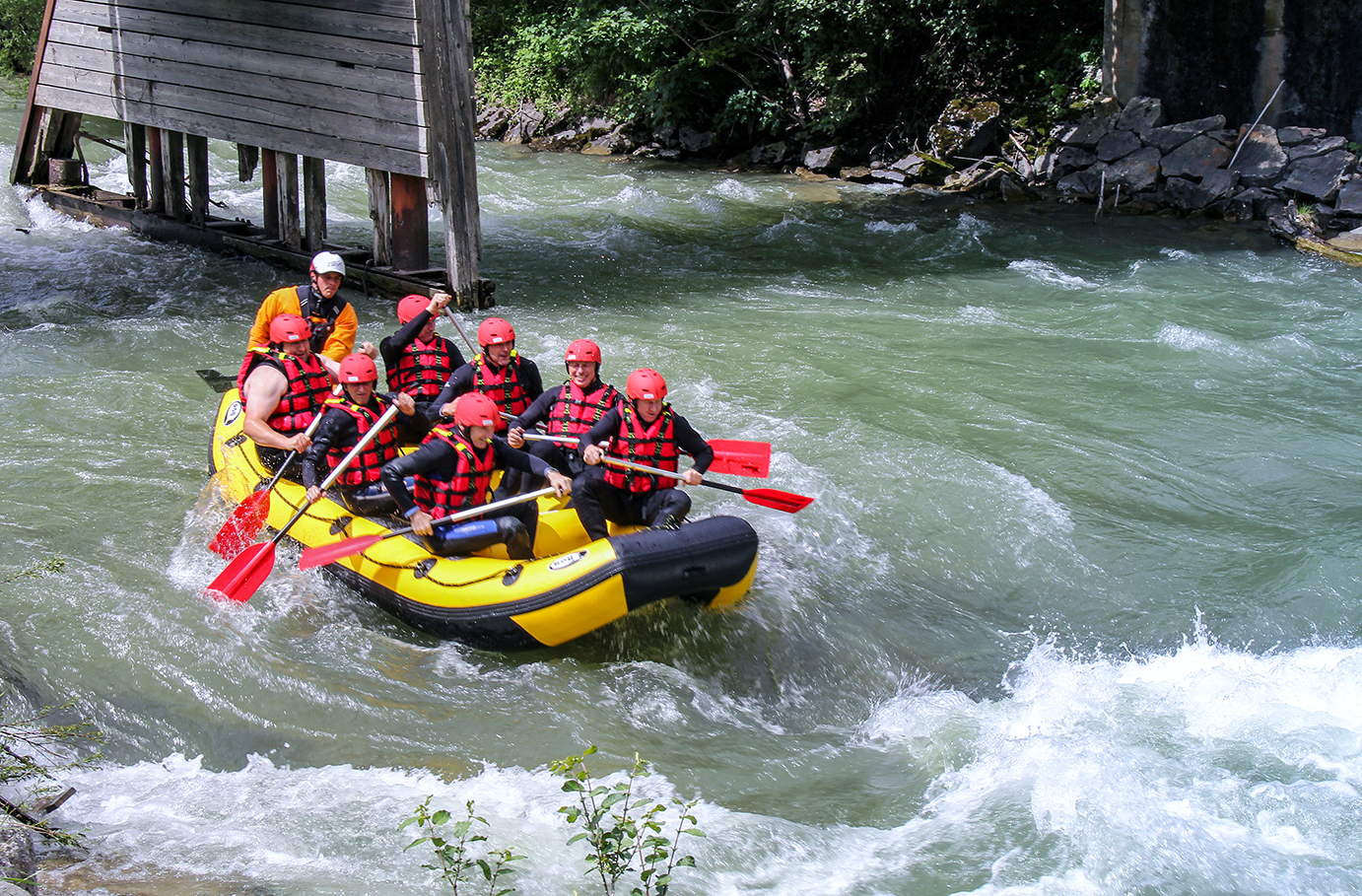 Bild von Rafting Tour für Groß & Klein in Österreich