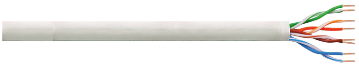 Bild von LogiLink CPV0015 Netzwerkkabel CAT 5e U/UTP 4 x 2 x 0.13mm² Grau 305m