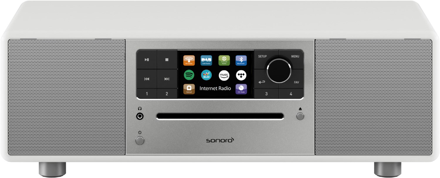 Bild von SO-3300-102-WH Prestige weiß Internetradio