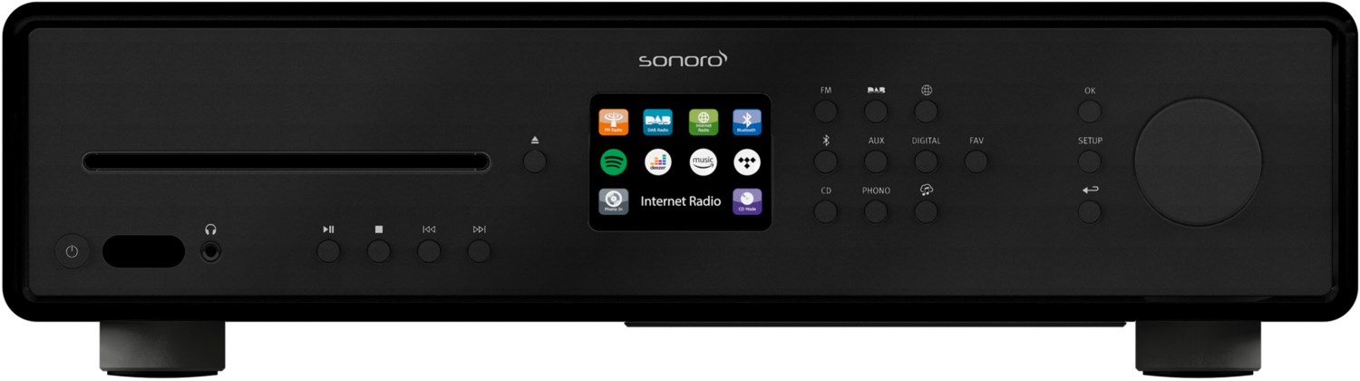 Bild von MAESTRO CD-Receiver mit Internetradio schwarz/schwarz