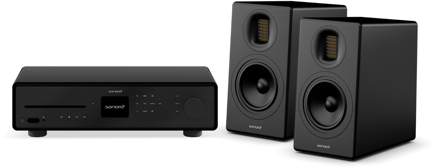 Bild von Maestro X Bundle CD-Receiver inkl. Orchestra Slim matt schwarz