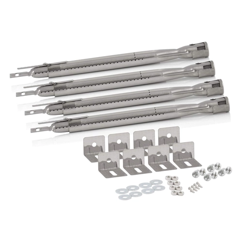 Bild von BBQ-Toro Gasgrill Universal Edelstahl Brenner Set 2 Stück