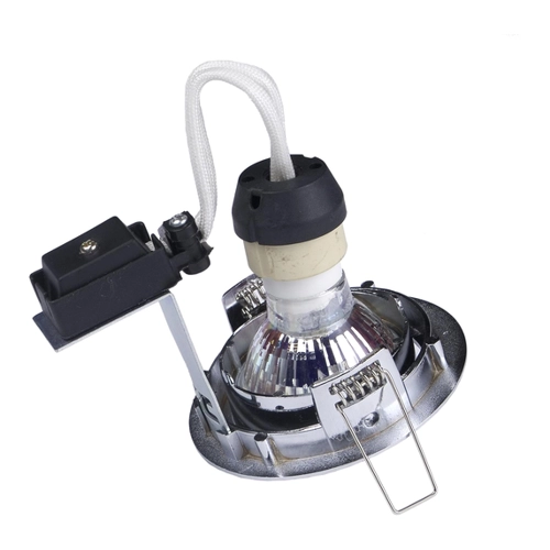 Bild von LICHT DISCOUNT Dimmbarer Wi-Fi Lampen LED GU10 Spot 230V Einbaustrahler 902 alu gebürstet