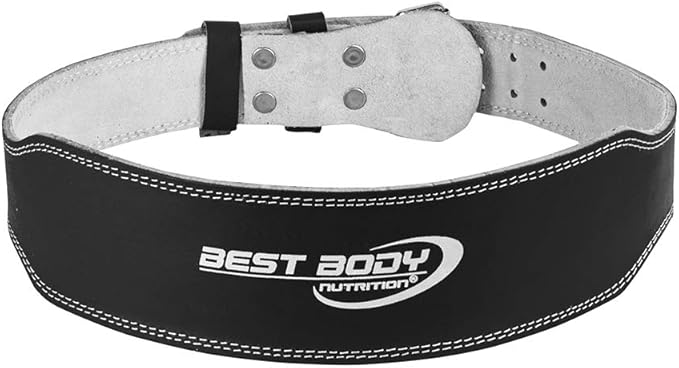 Bild von Best Body Nutrition Ledergürtel Gewichthebergürtel - schwarz - Stück