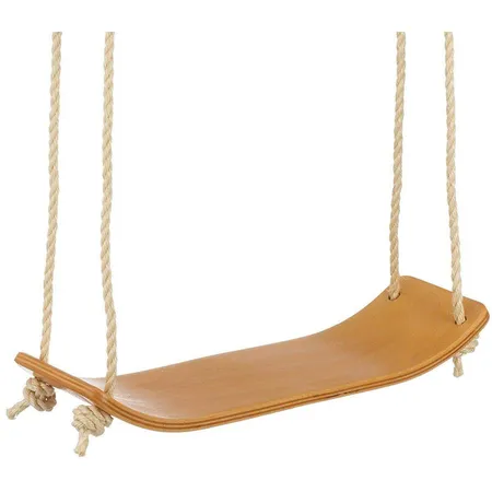 Bild von SpielMaus Brettschaukel Holz gebogen 50x15cm